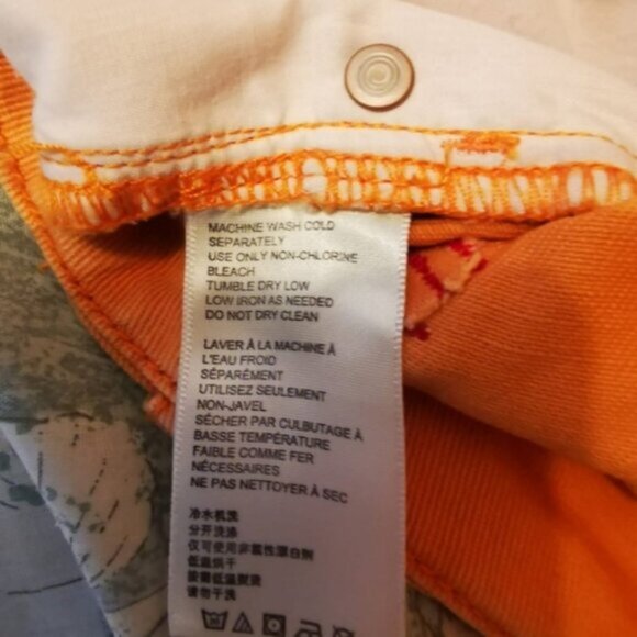 BDG orange mom jeans - high rise Urban Outfitters - Picture 7 of 7